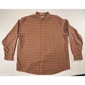 L.L.Bean Mens Size XL Wrinkle Resistant Traditional Fit Long Sleeve Casual Shirt